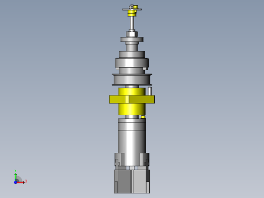 旋转气动夹具前视缩略图