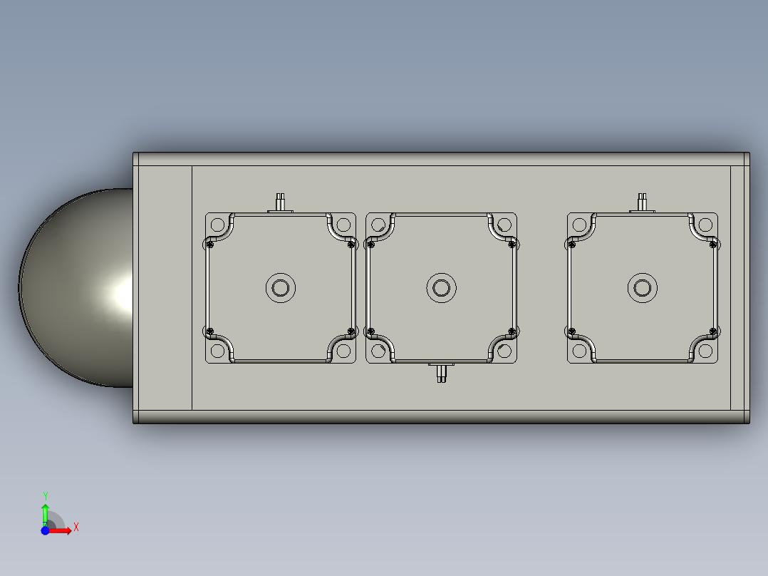 3dof-robot-orientation-mechanism STP IGS前视图