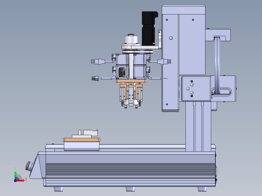 桌面形USB自动穿线机 sw15可编辑前视缩略图