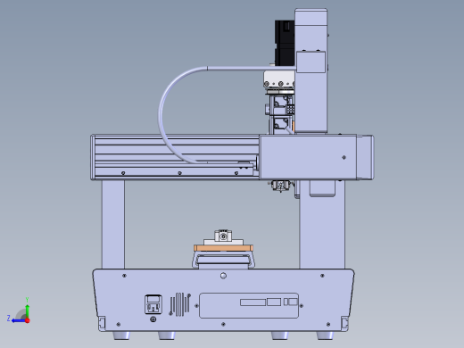 桌面形USB自动穿线机 sw15可编辑右视缩略图