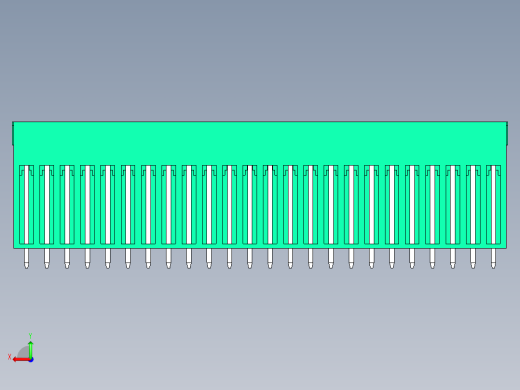 DEGSON 15EDG 系列 3.5mm 插拔式接线端子 FullPack-15EDGVH-3.5-48P-14-00AH后视缩略图