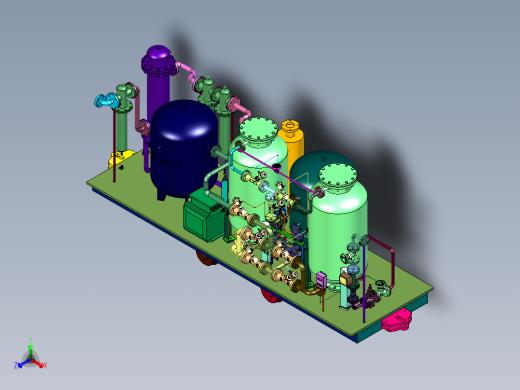 工业变压吸附装置制氮发生器