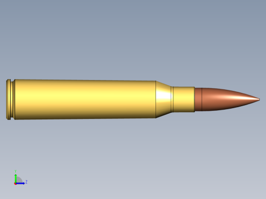 0.338 Lapua Magnum弹药左视缩略图