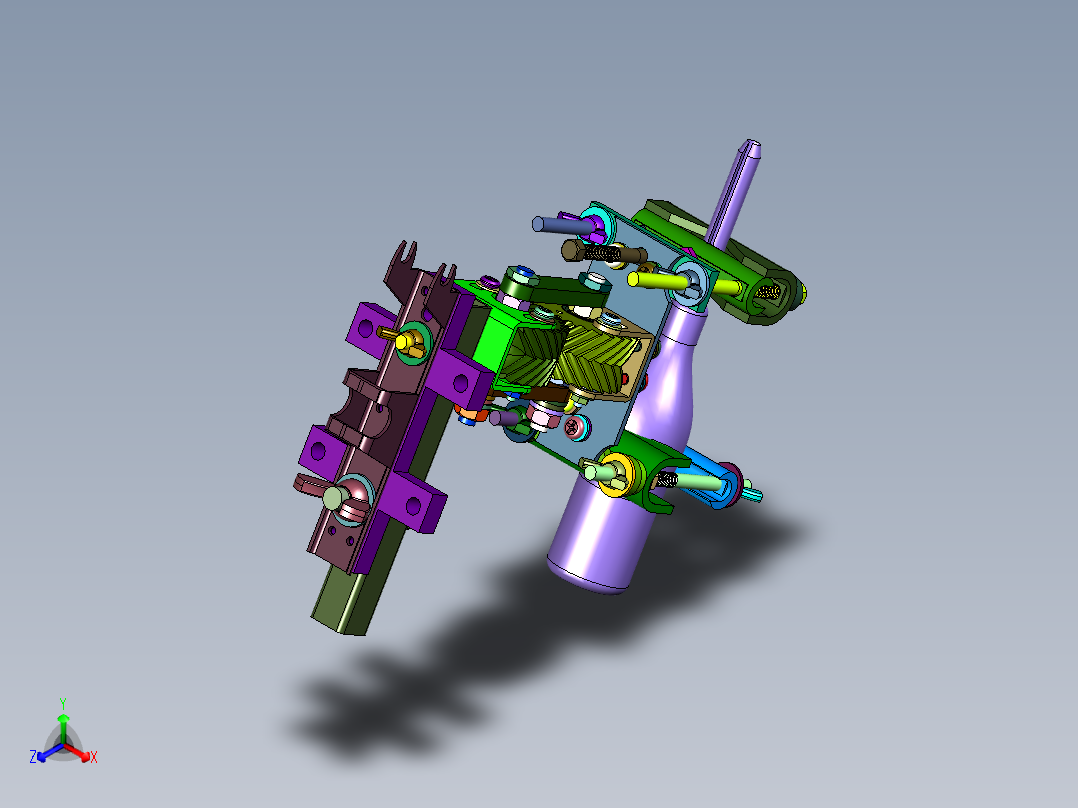 手动打磨加工助力臂