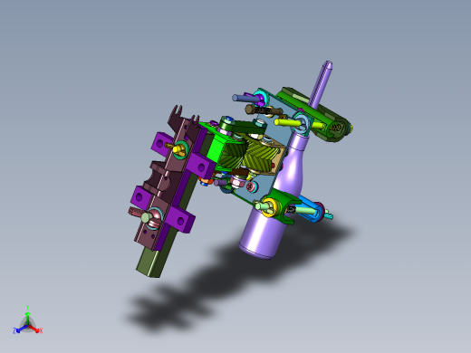 手动打磨加工助力臂