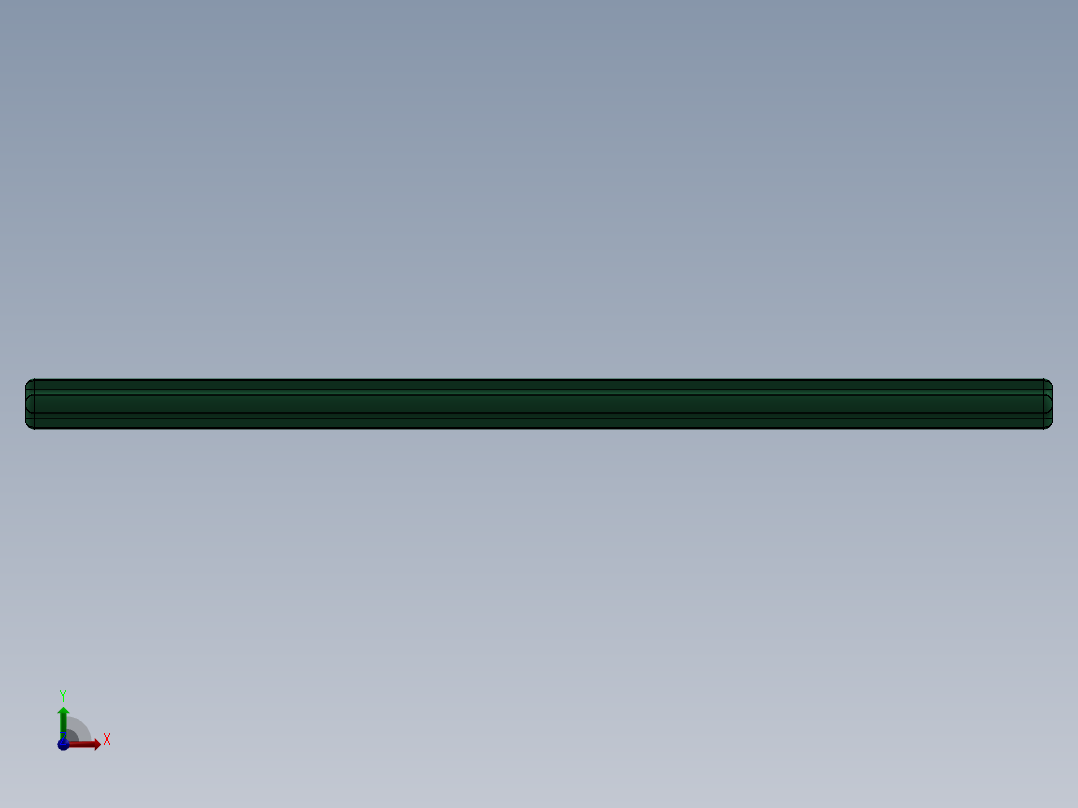 乐高机械组车桥-3708 Green Technic Axle 12前视图