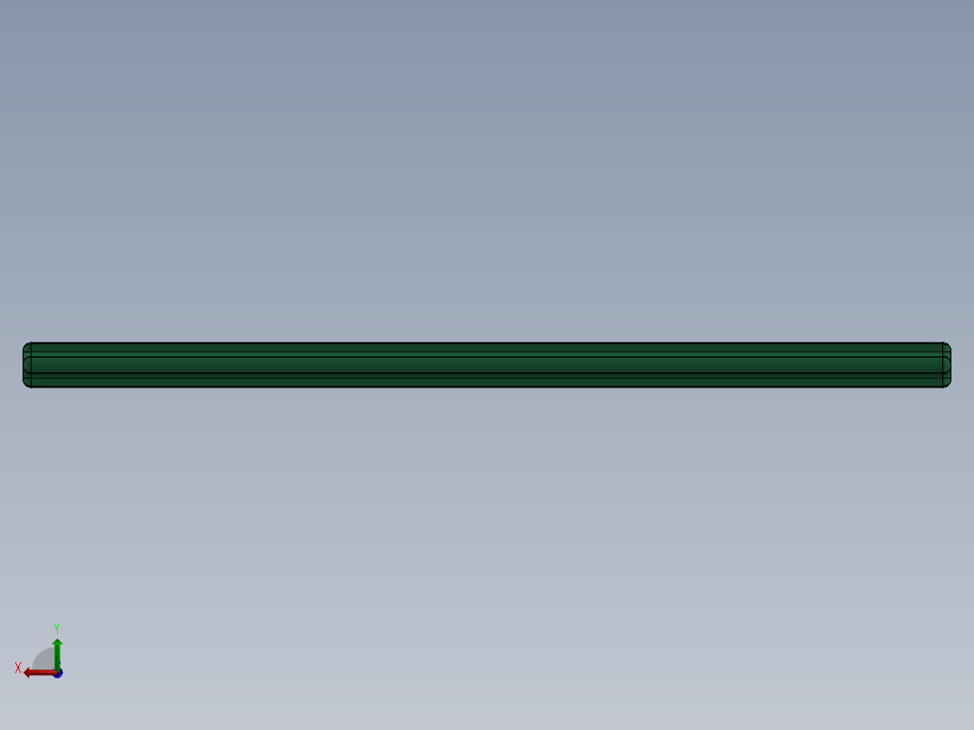 乐高机械组车桥-3708 Green Technic Axle 12后视图