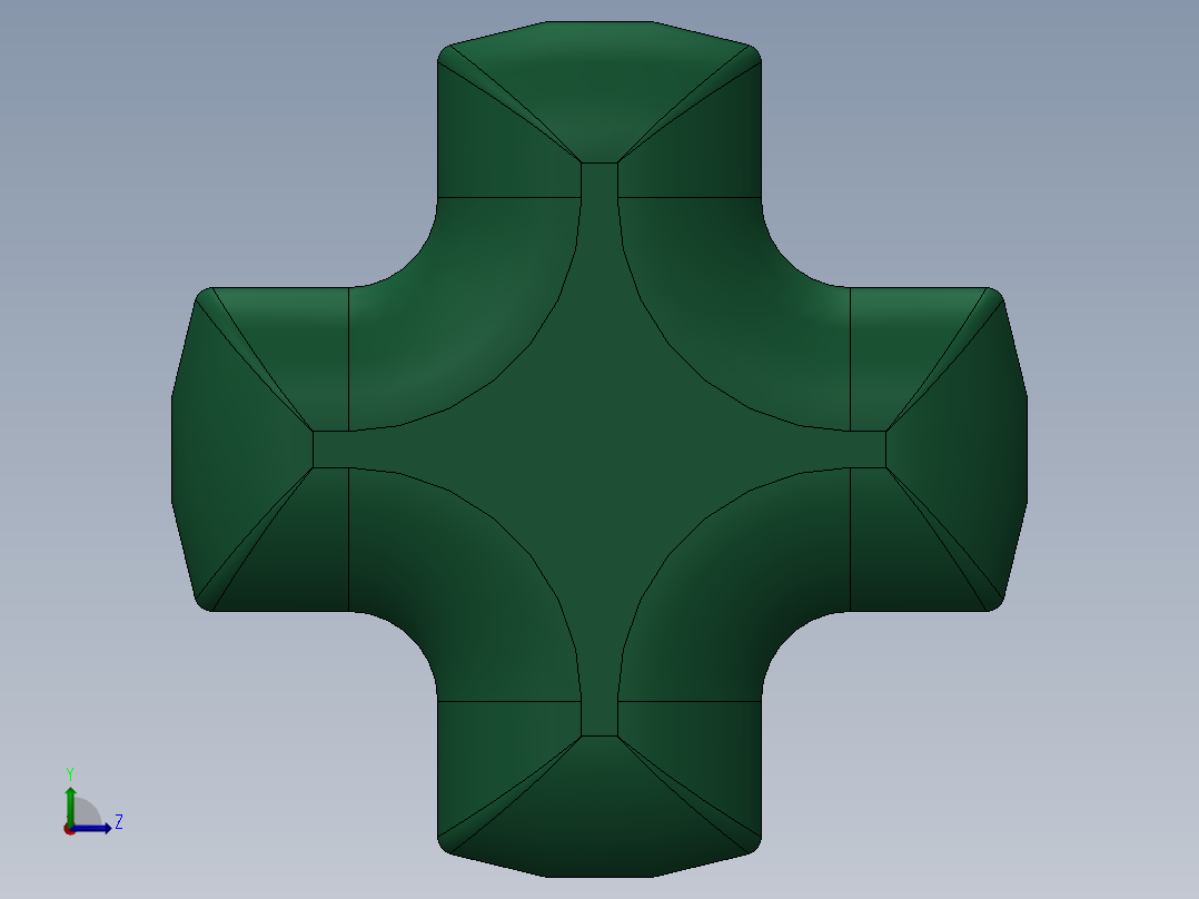 乐高机械组车桥-3708 Green Technic Axle 12左视图