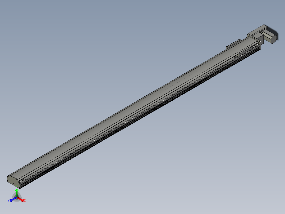 CCTL模组同步带-TL135B-BR-2200正等轴测图