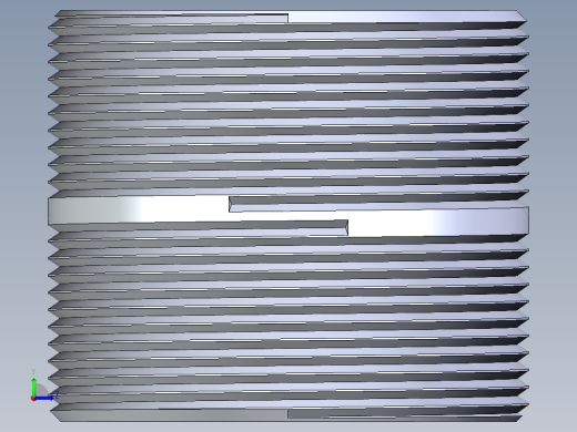 CPVC管件33-Sch80_Nipple_MPTxMPT_9861-340_3in x 3in左视缩略图