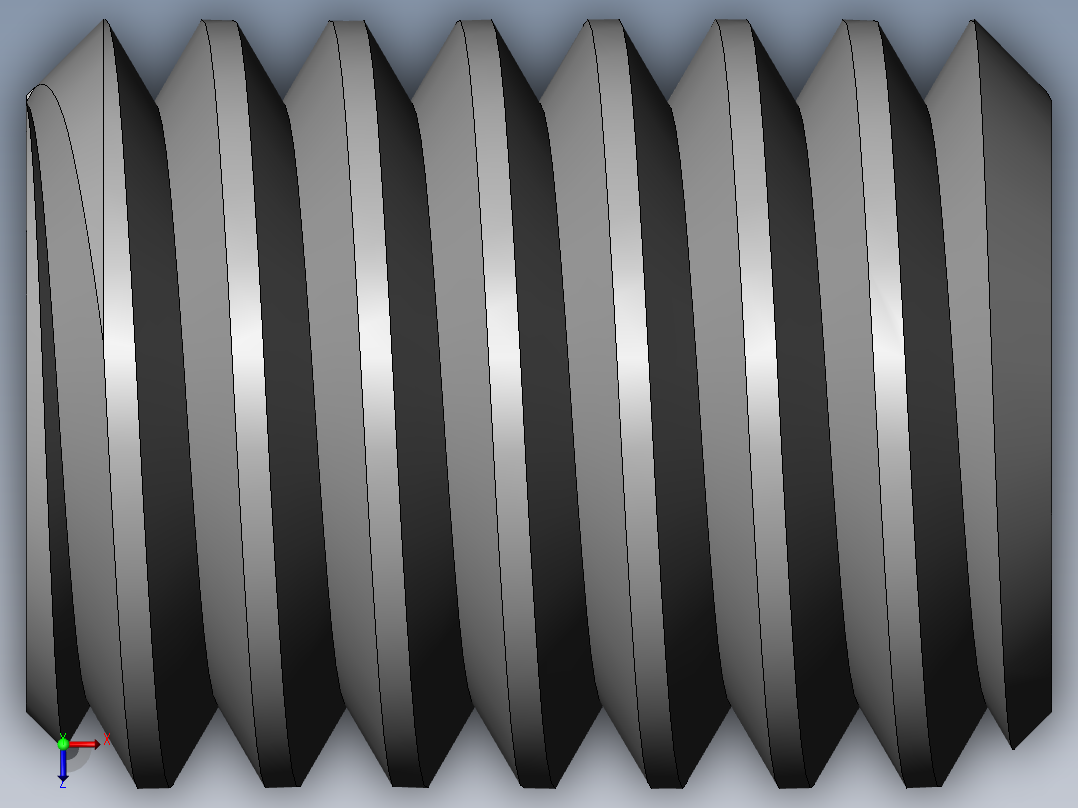 DIN 913-ISO 4026 固定螺钉-M6 L=8.SLDPRT俯视图