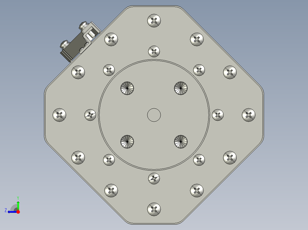 熔断器RSZ307-N-UJP 1500V 3Dͼ右视图
