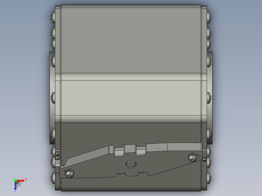 熔断器RSZ307-N-UJP 1500V 3Dͼ俯视缩略图