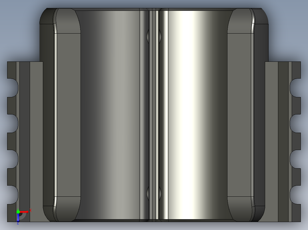 气枪皮卡汀尼导轨瓶夹60mm和52mm俯视图