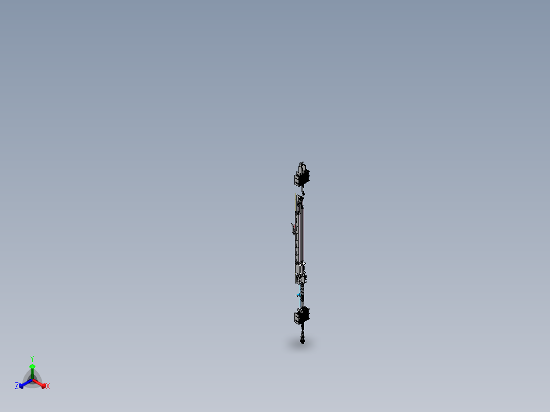 彩涂线三维正等轴测图