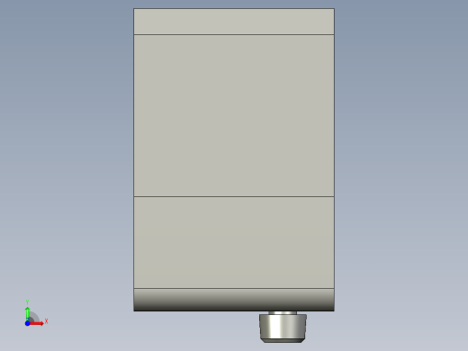 基恩士SJ-F100W_kc图纸模型前视缩略图