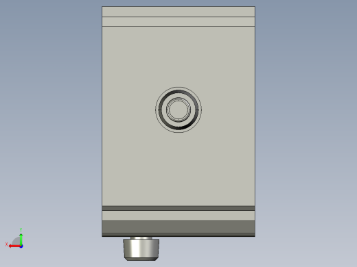 基恩士SJ-F100W_kc图纸模型后视缩略图
