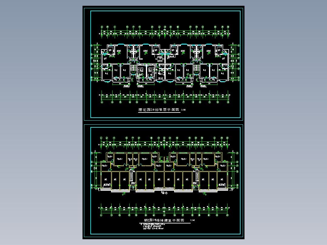 住宅楼建筑平面