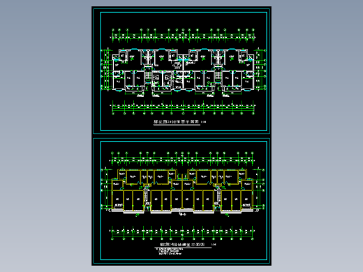 住宅楼建筑平面