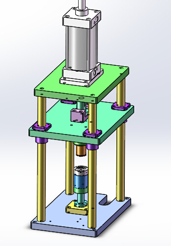 燃油泵进油盘自动组装机（sw18可编辑+cad+bom）