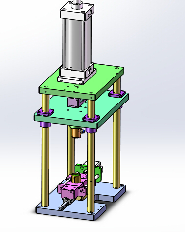 燃油泵进油盘自动组装机（sw18可编辑+cad+bom）