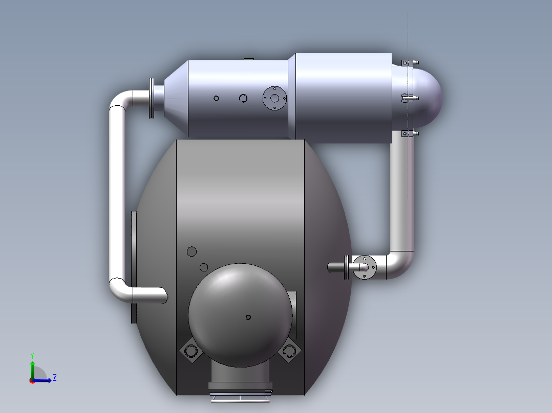 染色机sw21可编辑左视图