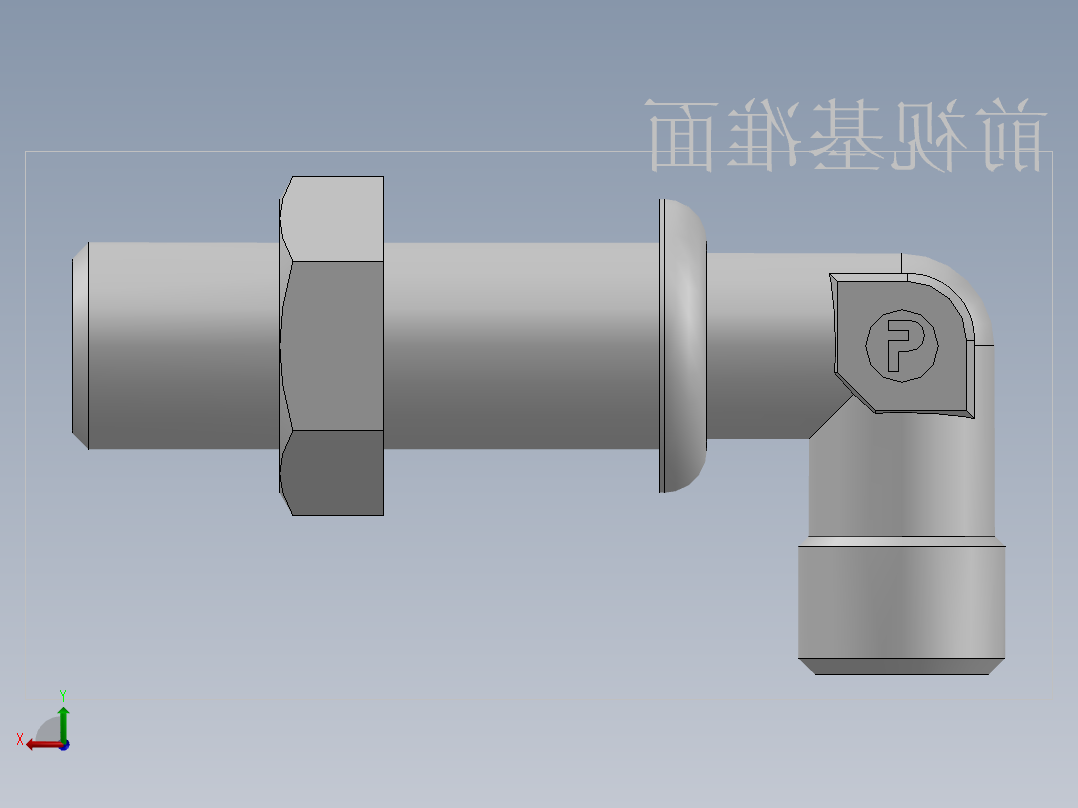 直角过板接头、6C9-12LN后视图