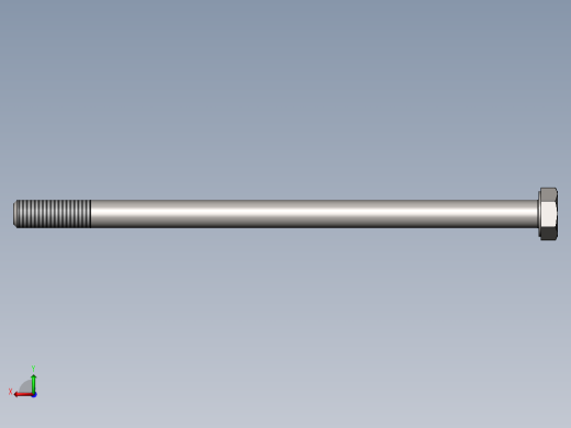 GB／T5780-2000 六角头螺栓C级M8×150后视缩略图