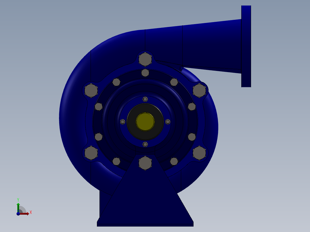 泵、水泵(66)前视图