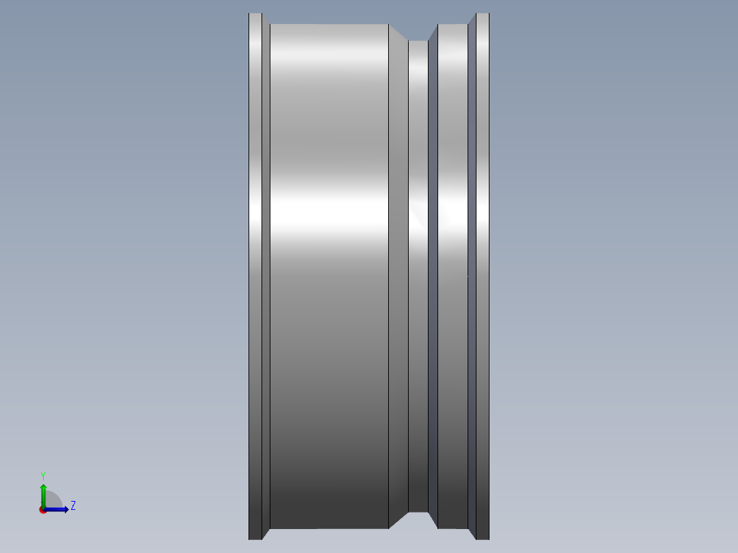 轮毂、轮胎(74)左视图