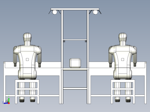 15米长电子装配线右视缩略图