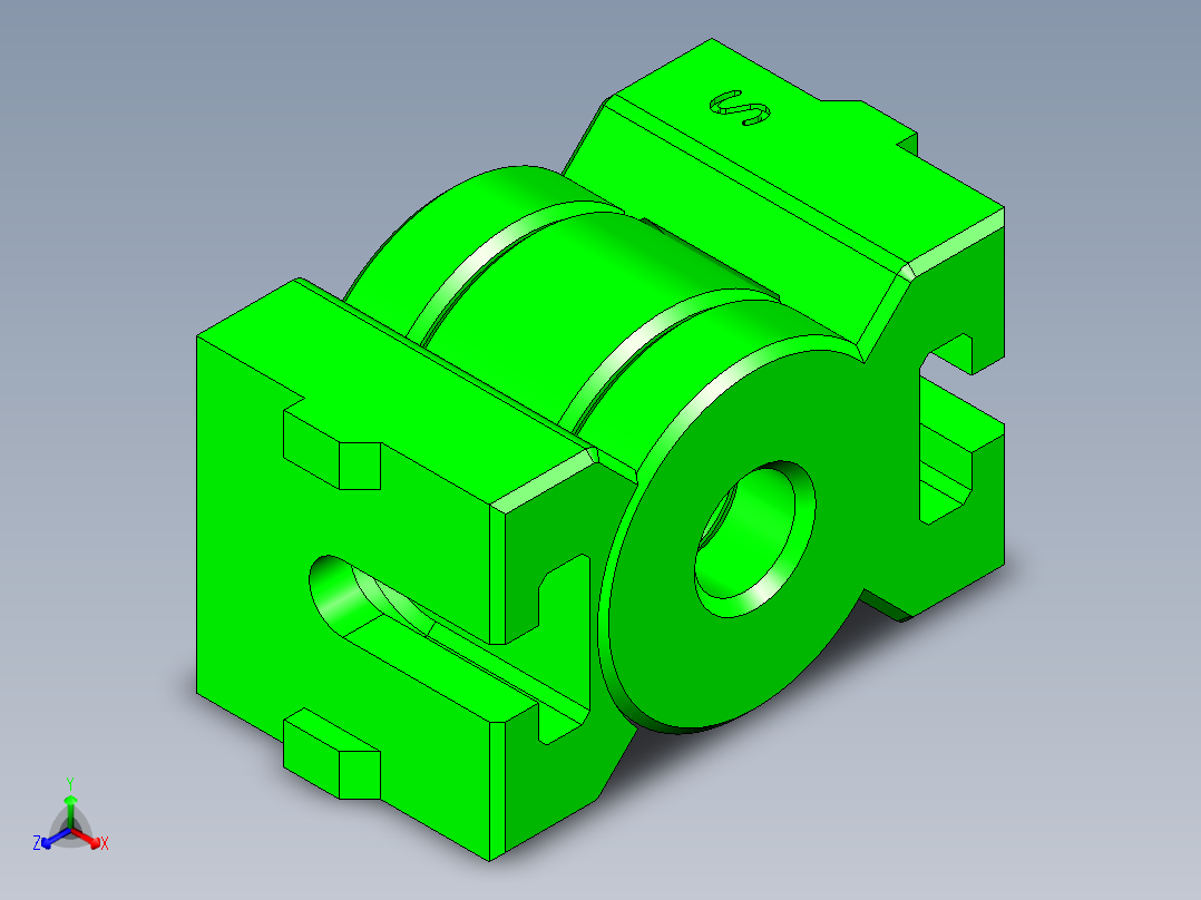 吊索30正等轴测图