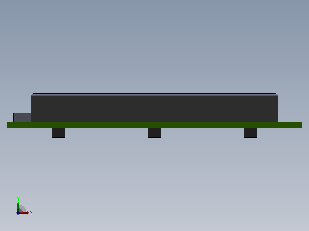 A0002986-LCD 128x64图形LCD模块前视图