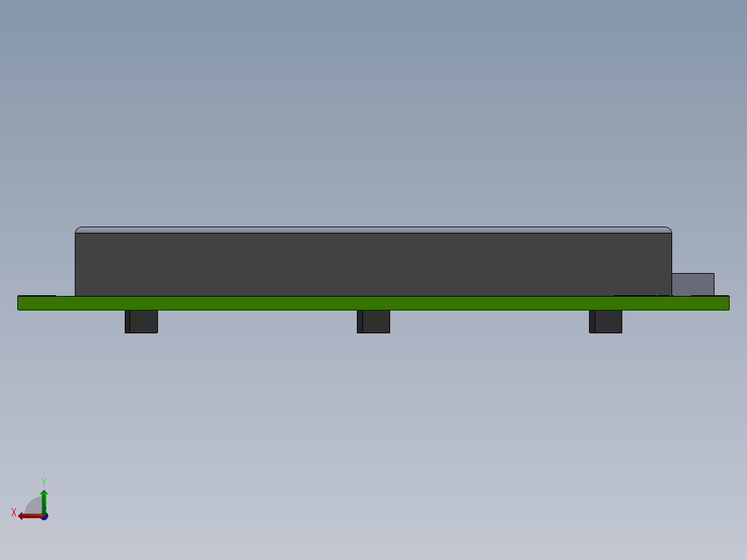 A0002986-LCD 128x64图形LCD模块后视图