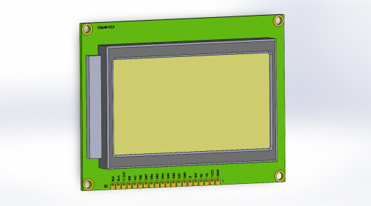 A0002986-LCD 128x64图形LCD模块缩略图