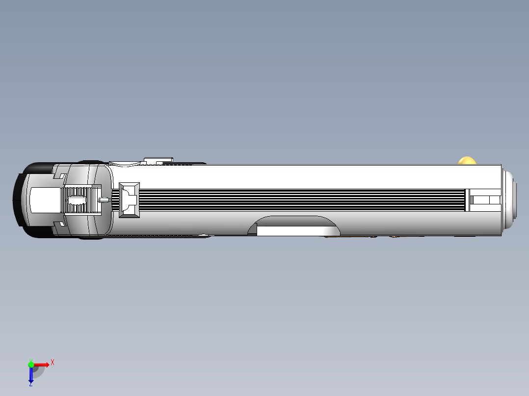 手枪左轮冲锋枪老式狙击步枪设计3D图纸walther-ppk SW IGS俯视图