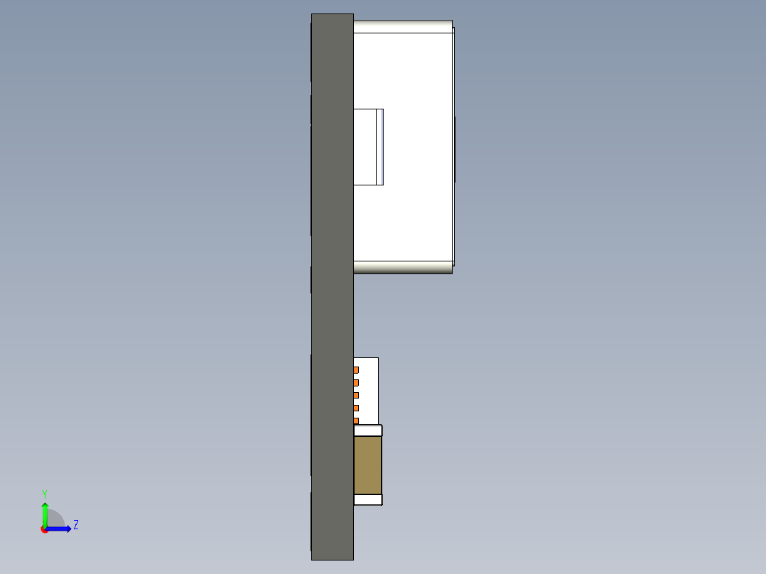 DC_DC模块TPS61088左视图