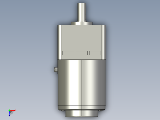 电机US2-315EC-100-2俯视缩略图