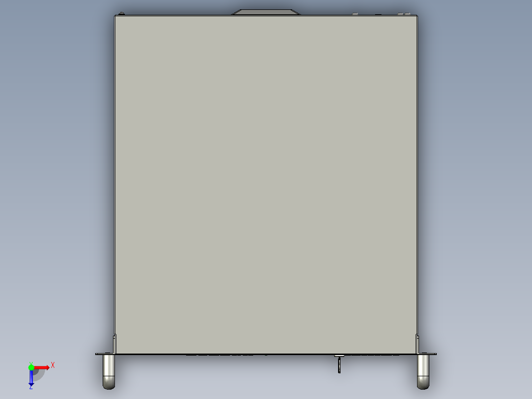 研华工控机 IPC-610L俯视图