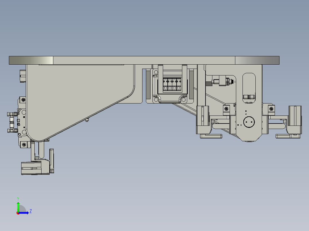 贴膜转盘组件-t10左视图