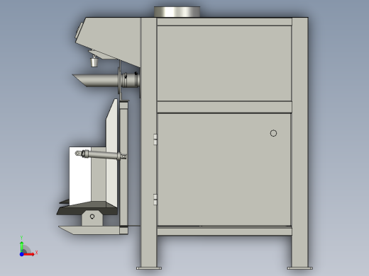 全自动阀口袋包装机前视缩略图