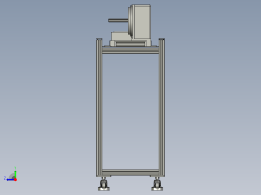 TRD899PLUS-II-233-00打印机调整机架右视缩略图