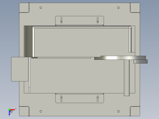 TRD899PLUS-II-233-00打印机调整机架俯视缩略图