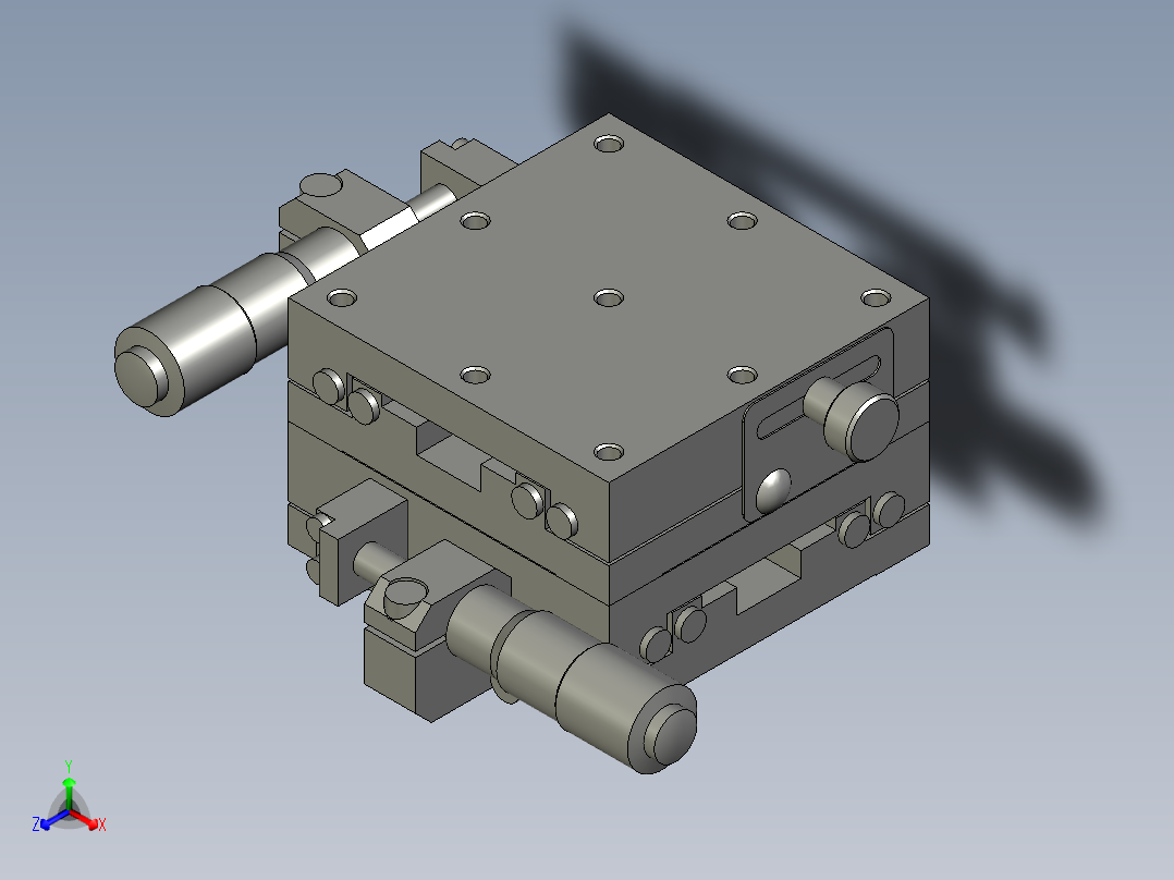 PrecisionSlideMisumi(XYCRS60)主视图