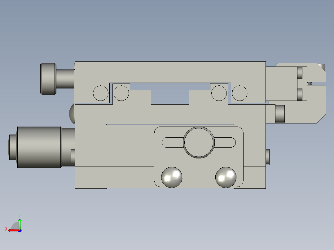 PrecisionSlideMisumi(XYCRS60)后视图