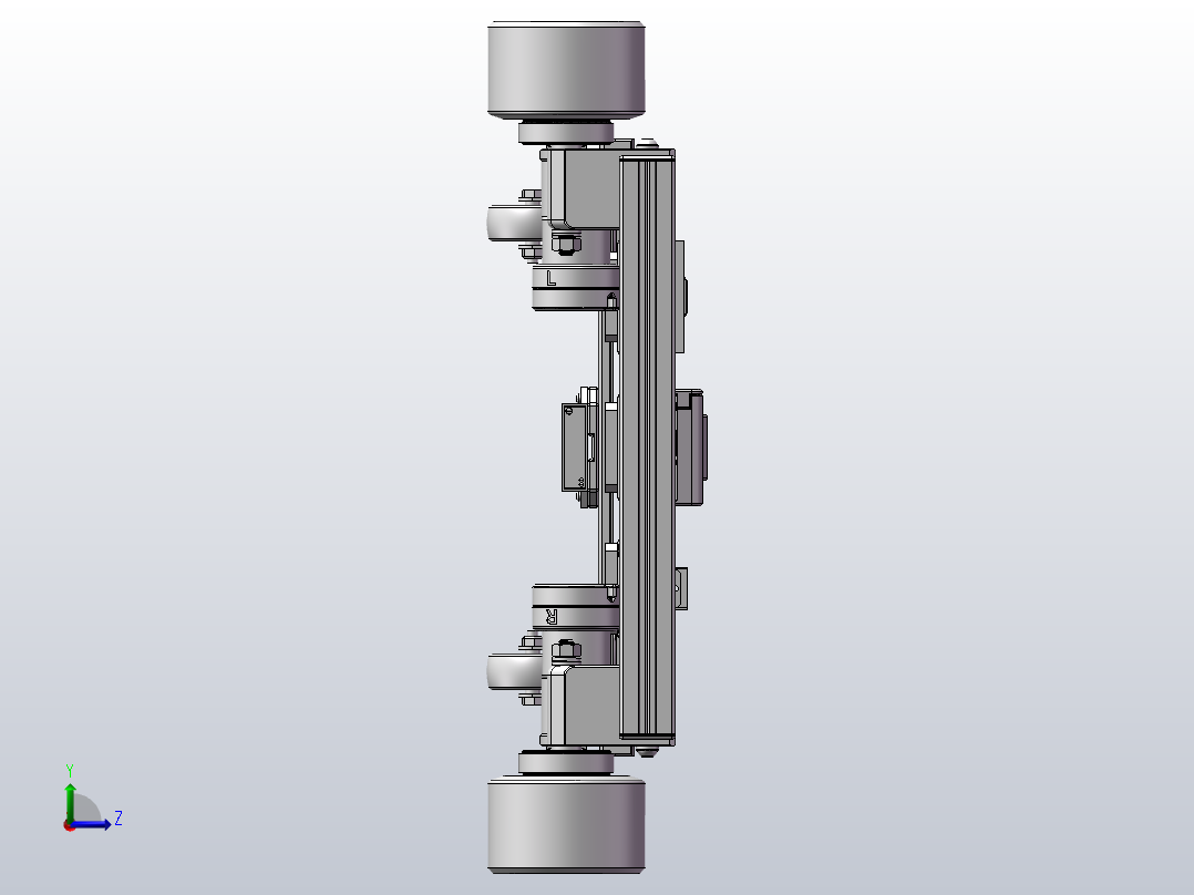 移动机器人左视图