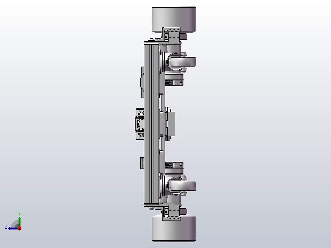 移动机器人右视图