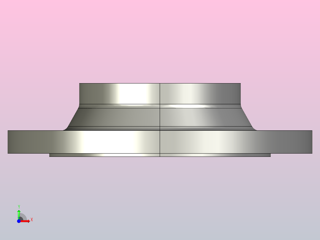 JB_T82.2-1994凹凸面对焊钢制管法兰150-40B-1前视图