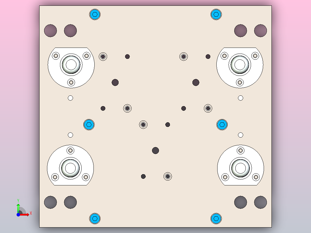 17 冲压模具 (10)前视图