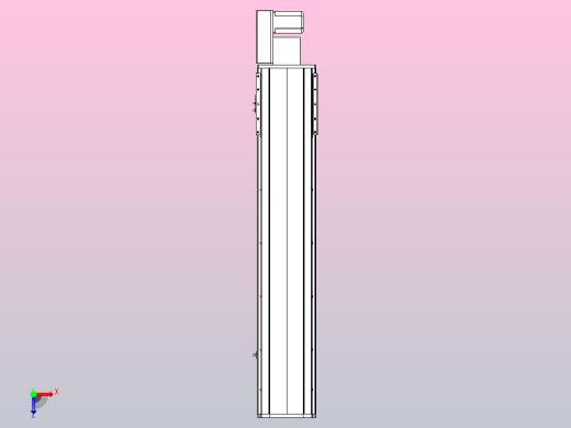 MTB22M标准皮带滑台[MTB22M-L40-950-R-P75-C3]俯视缩略图
